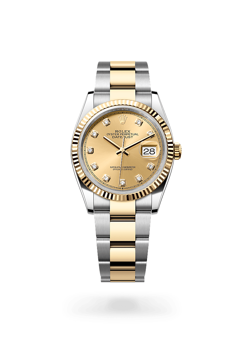 Rolex M126233-0018 Rolesor gelb