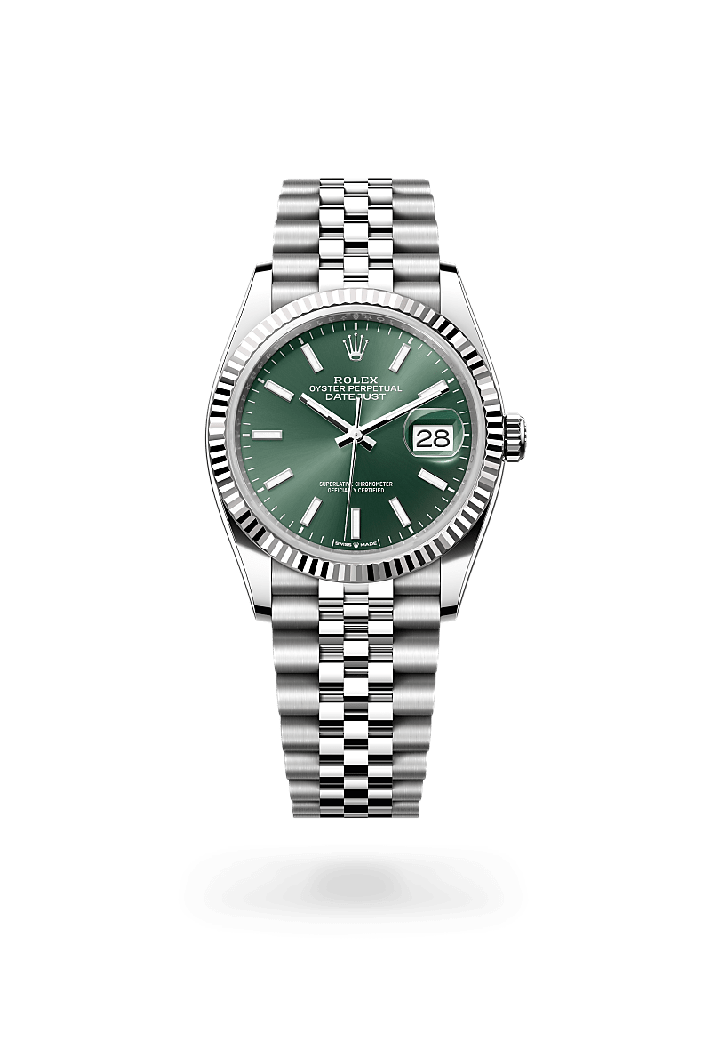 Rolex M126234-0051 Rolesor weiß