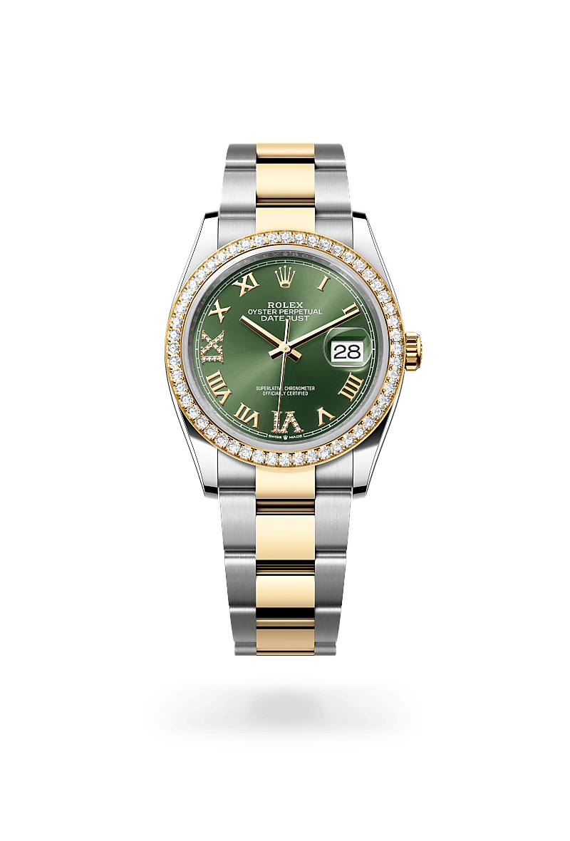 Rolex M126283RBR-0012 Rolesor gelb