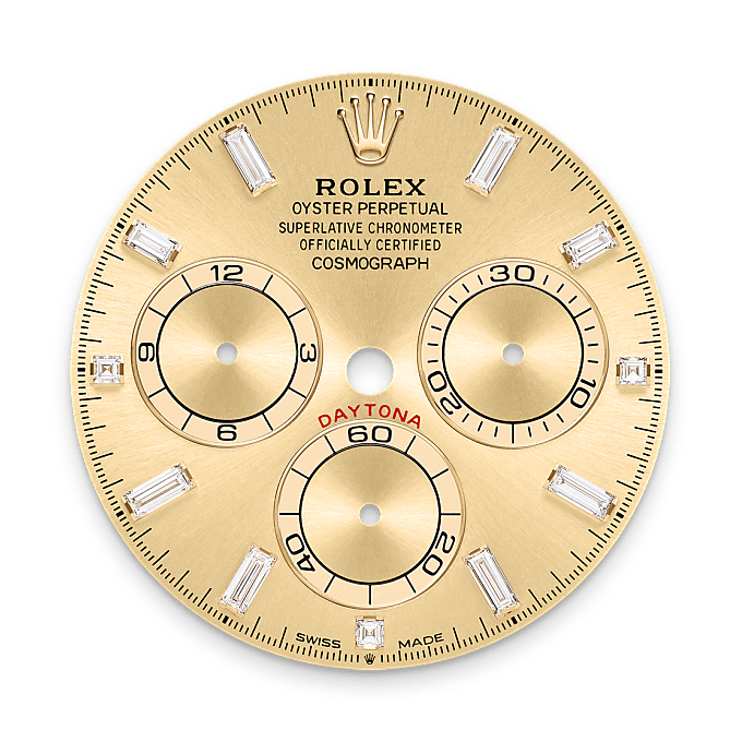 Goldenes Zifferblatt