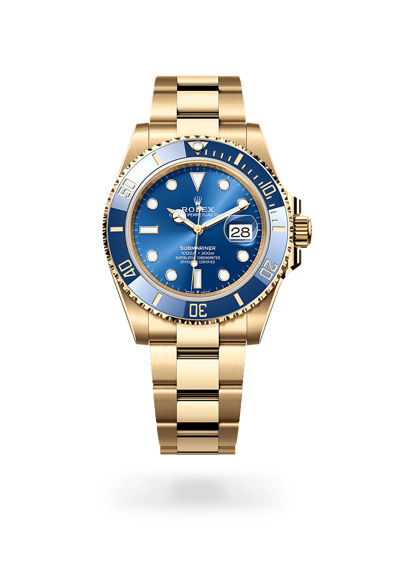 Rolex M126618LB-0002 18 Karat Gelbgold