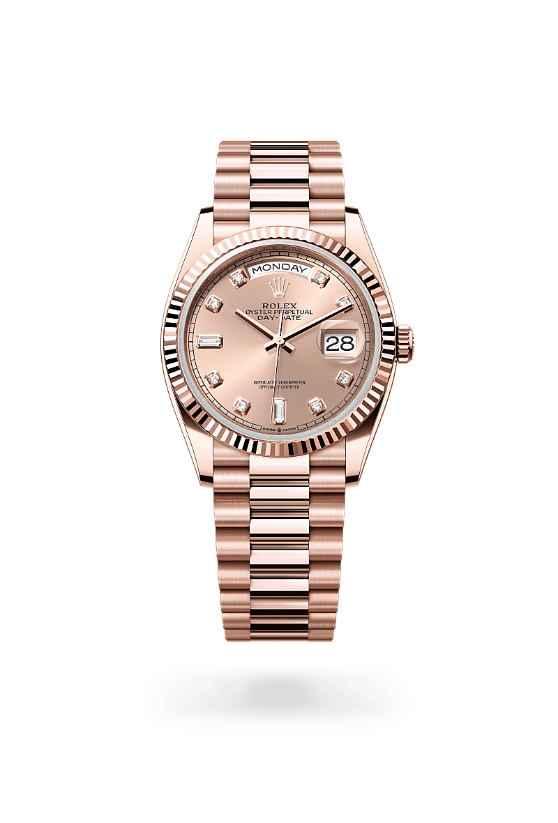 Rolex M128235-0009 18 Karat Everose-Gold