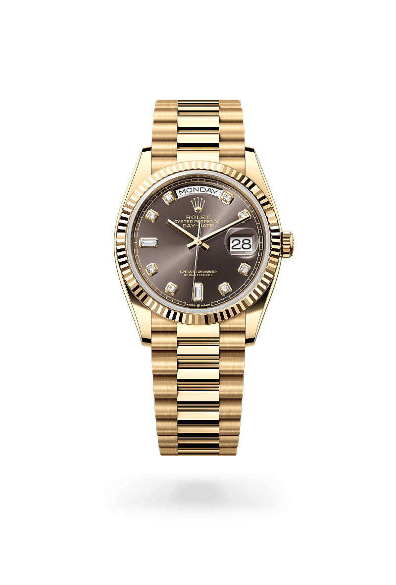 Rolex M128238-0022 18 Karat Gelbgold