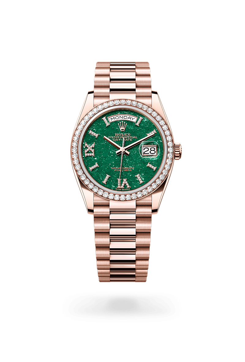 Rolex M128345RBR-0068 18 Karat Everose-Gold