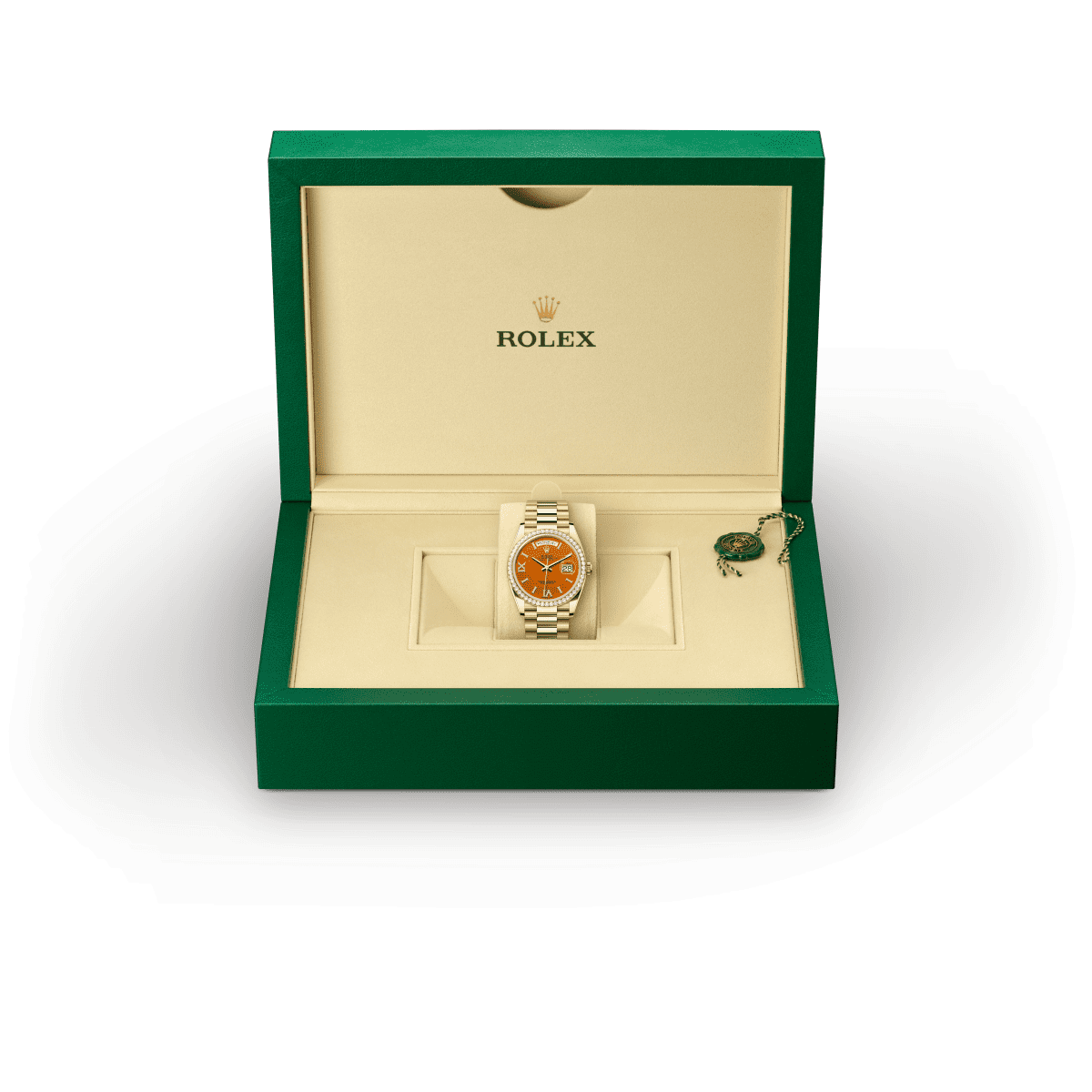 Rolex M128348RBR-0049 18 Karat Gelbgold