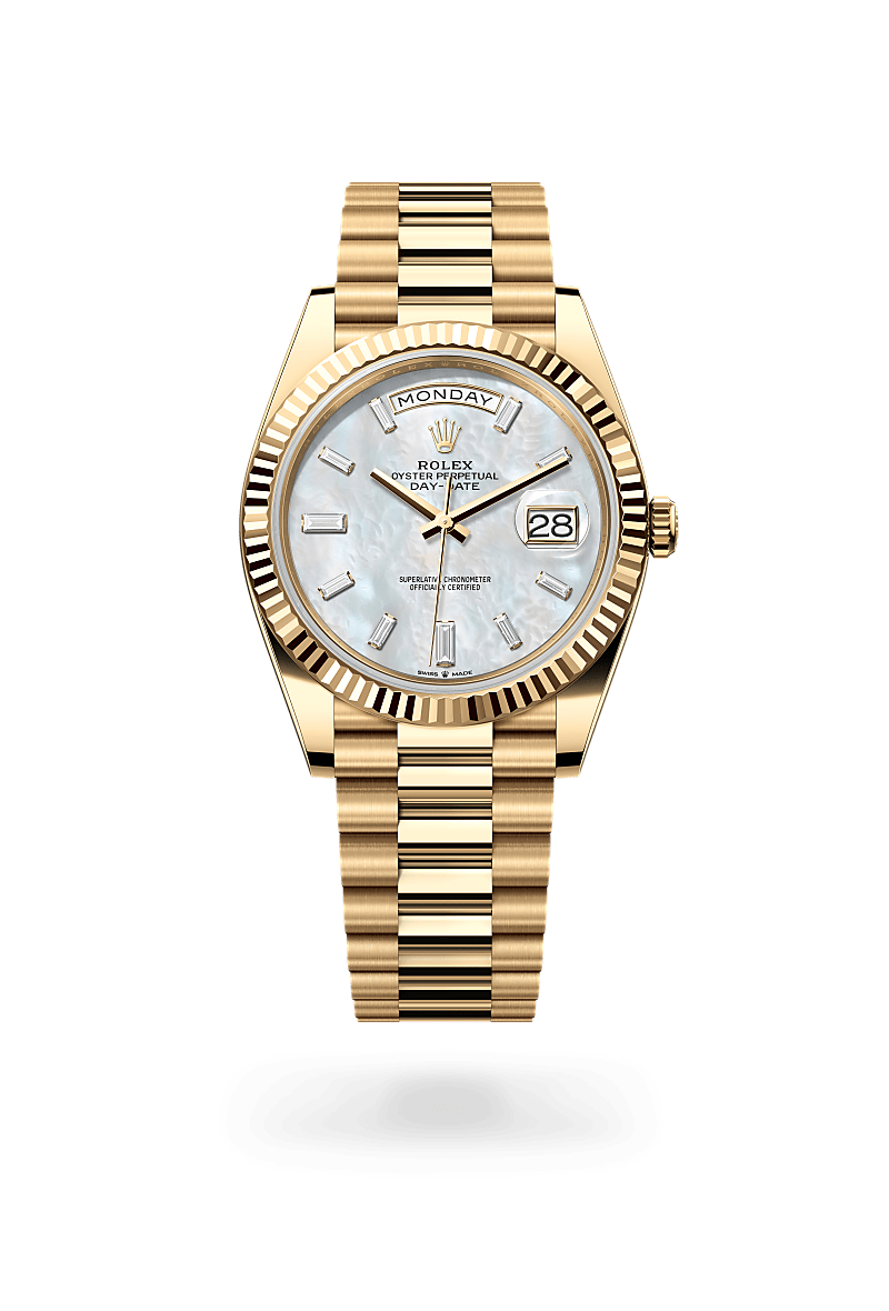 Rolex M228238-0071 18 Karat Gelbgold