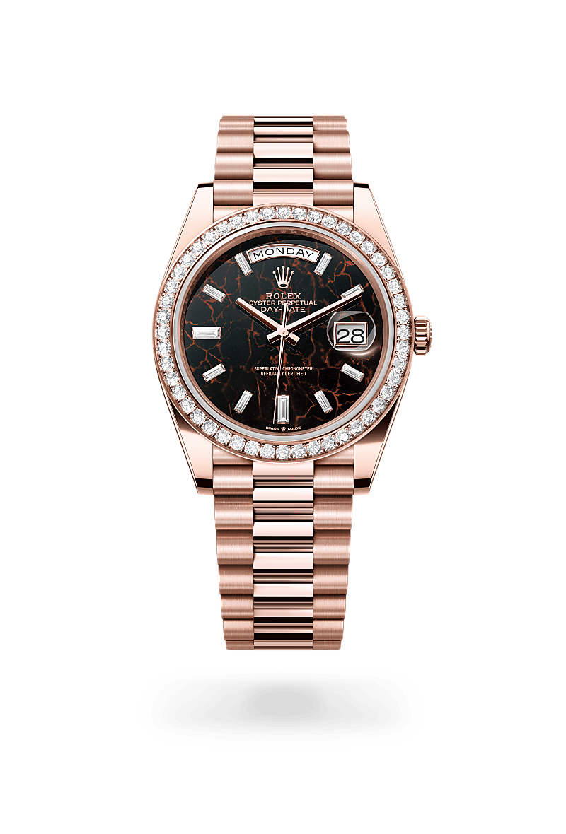 Rolex M228345RBR-0016 18 Karat Everose-Gold