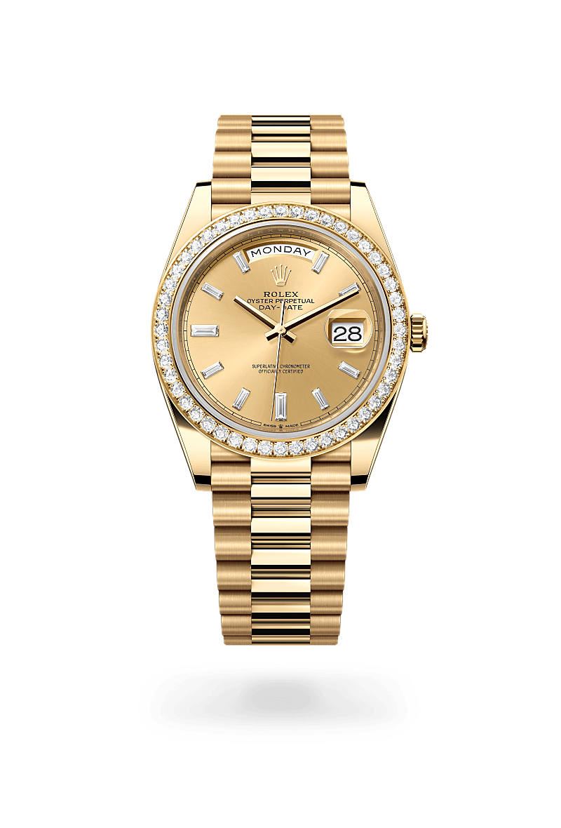 Rolex M228348RBR-0002 18 Karat Gelbgold