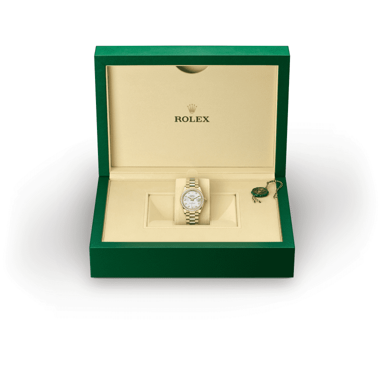 Rolex M278288RBR-0006 18 Karat Gelbgold