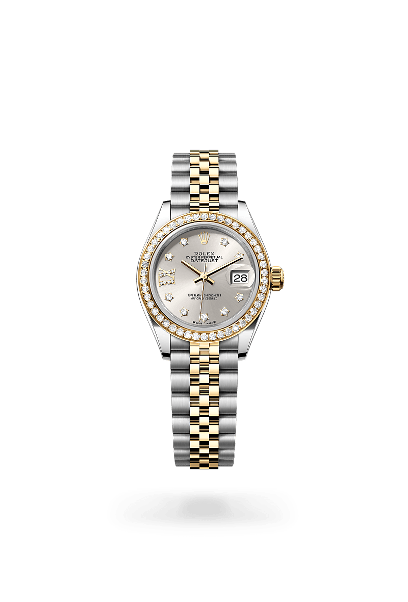 Rolex Lady Datejust in Rolesor gelb Kombination aus Edelstahl Oystersteel und Gelbgold M279383RBR 0003 Juwelier Oeding Erdel