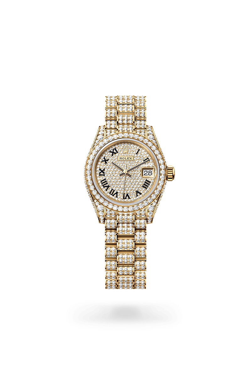 Rolex M279458RBR-0001 18 Karat Gelbgold