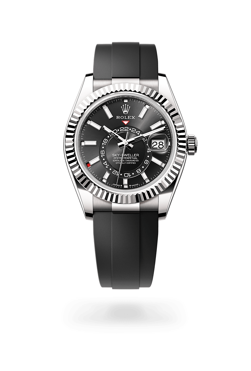 Rolex M336239-0002 Strahlend schwarzes Zifferblatt